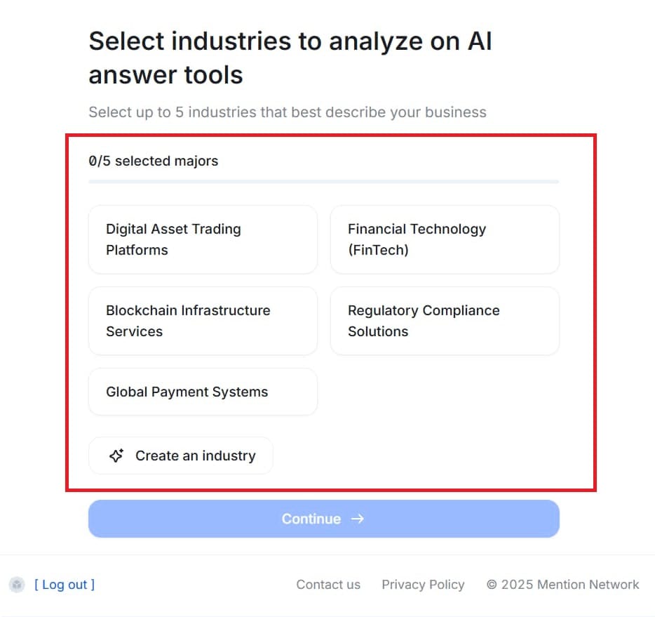 How to Generate Your Brand Free AI Visibility Report on Mention Network
