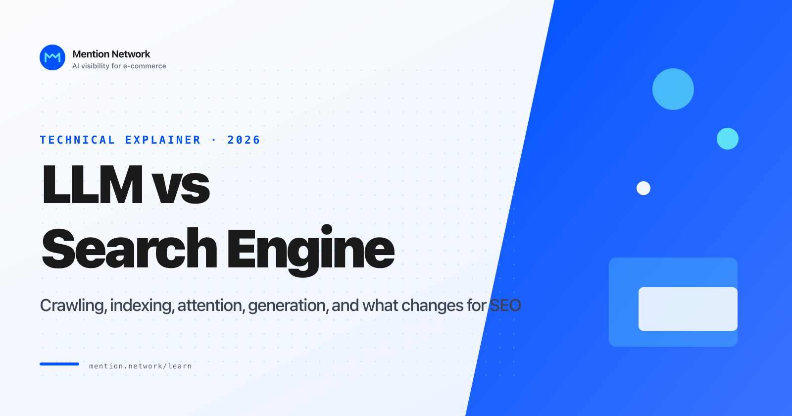 The Technical Differences Between LLMs and Search Engine Algorithms