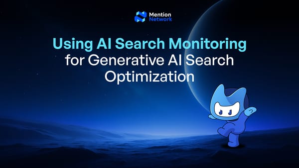 AI Search, AI Search Monitoring, AI Impression Share, citation, AI Search Optimization