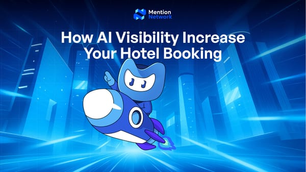 AI visibility, AI agent, Hotel, booking, SEO