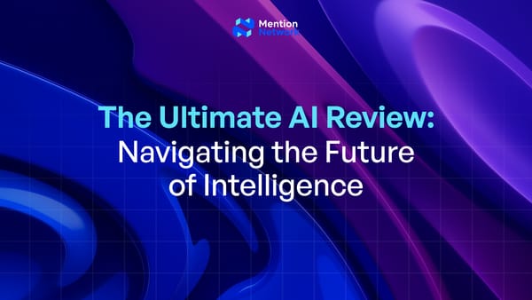 Ai review, Generative AI, LLMs, AI model, AI