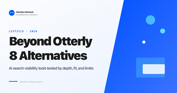 Best AI visibility tools beyond Otterly: 8 alternatives compared